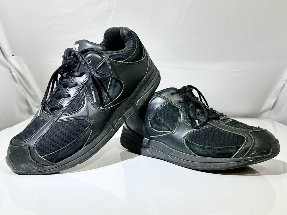 Drew Shoes Surge 40760 Men's Athletic Shoe 40760-19 Size 13 4W Black Leather